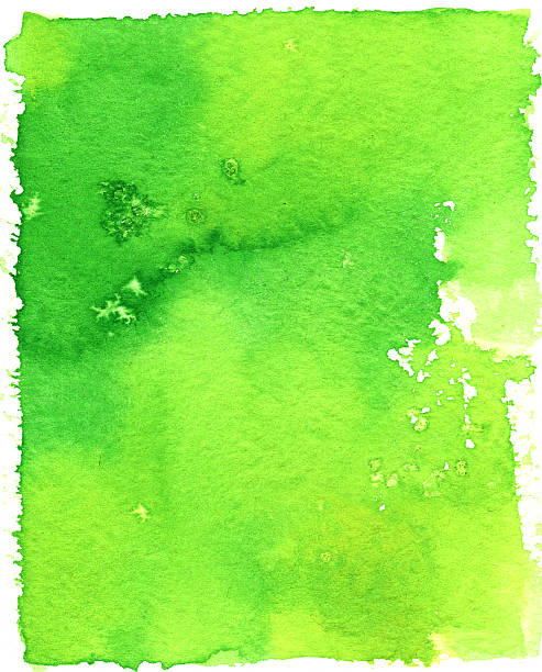 zielone tło wiosna połączenie watercolors - backgrounds textured textured effect green background stock illustrations