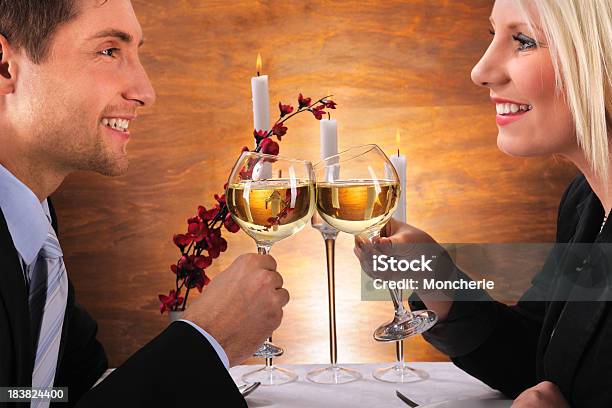 Romantic Dinner Stock Photo - Download Image Now - Adult, Adults Only, Alcohol - Drink