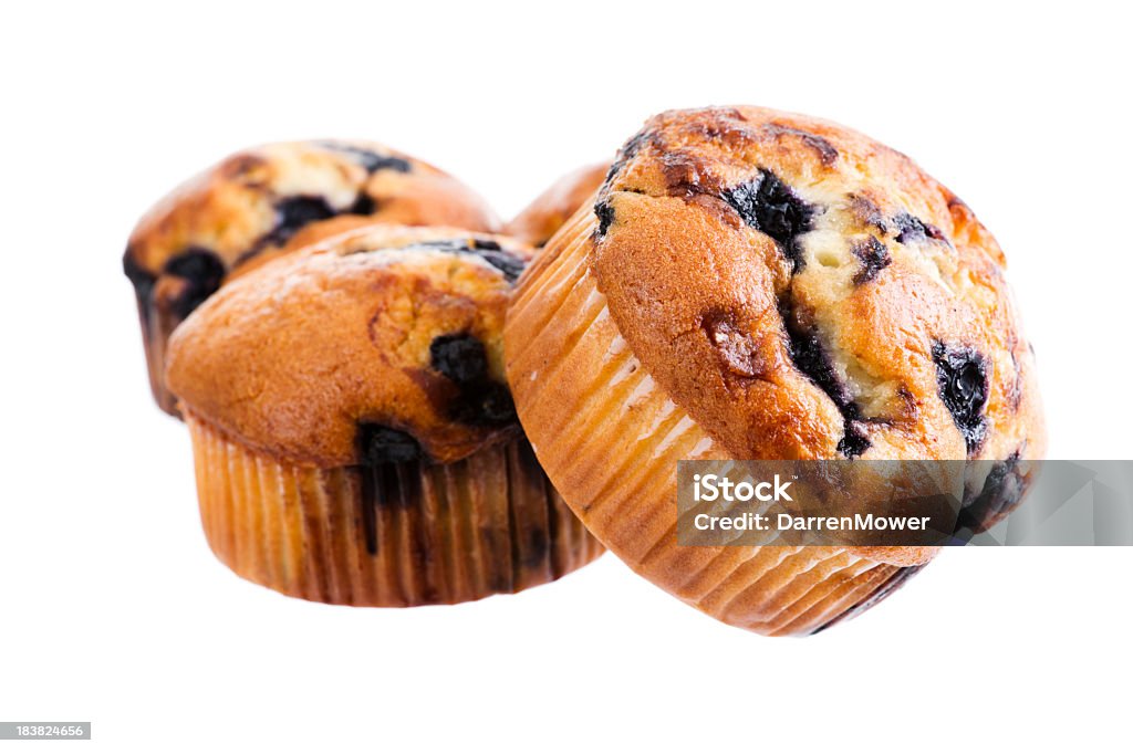 Muffin ai mirtilli - Foto stock royalty-free di Muffin - Dolci