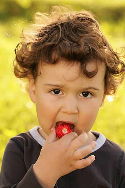 Strawberry stock photo