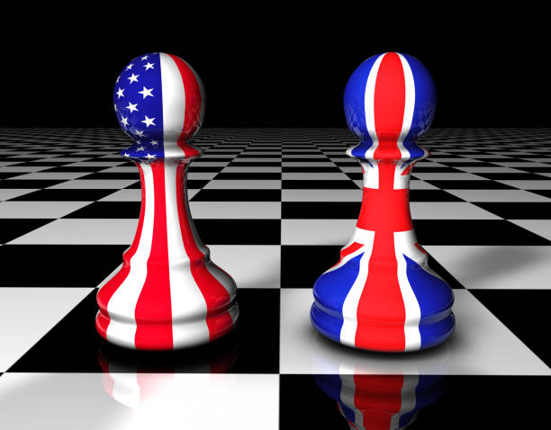 istock UK vs USA Conflict Concept with Chess Game 1838248188