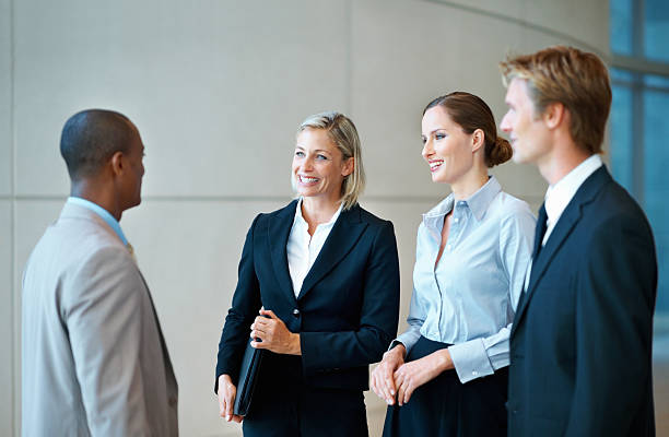 istock Business executives in the office 183825037