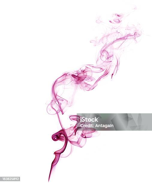 Fumo - Fotografie stock e altre immagini di Rosa - Colore - Rosa - Colore, Smog, Fumo - Materia