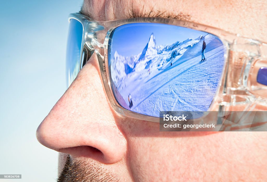 Piste reflejo - Foto de stock de Gafas libre de derechos