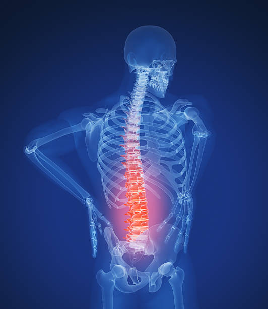 Back pain Human Back with visible painPlease see some similar pictures from my portfolio: human back stock pictures, royalty-free photos & images