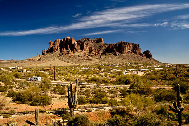 Montagnes de la Superstition - Photo