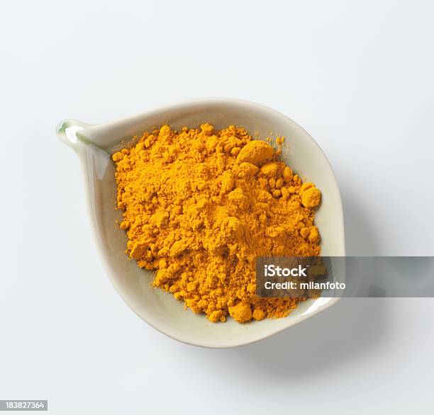 Curry In Polvere - Fotografie stock e altre immagini di Curcuma - Curcuma, Macinato, Veduta in pianta