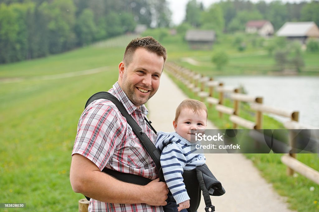 Pai e filho - Royalty-free 6-11 meses Foto de stock