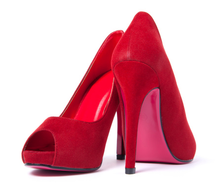 Red High Heels Shoe
