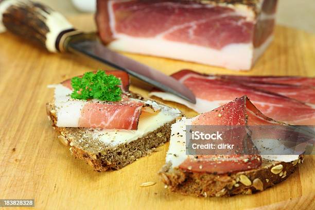 Sanduíche De Fiambre Ou Schinkenbrot - Fotografias de stock e mais imagens de Bacon - Bacon, Comida, Comida e Bebida