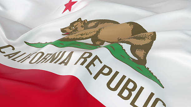 Majestic Flag of California