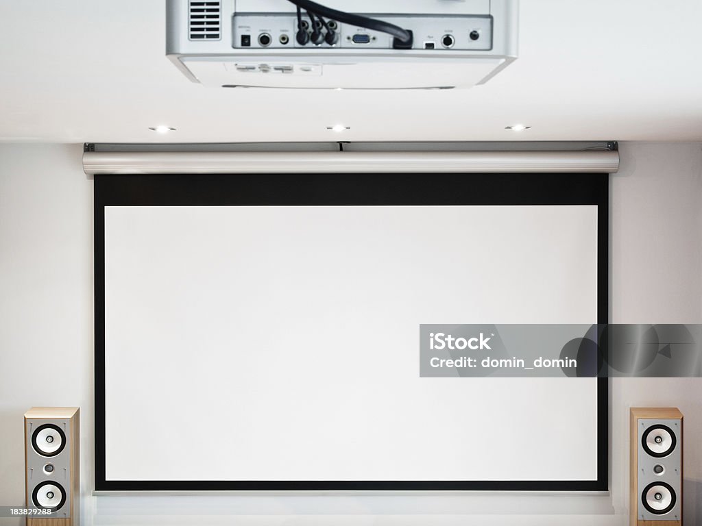 Système Home cinema - Photo de Équipement de projection libre de droits