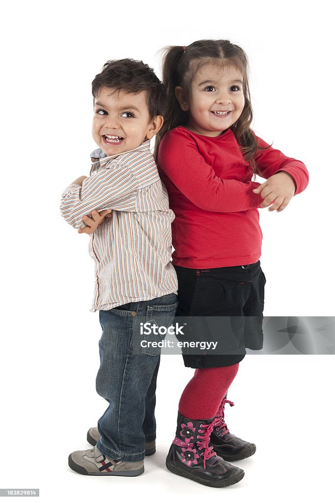 Irmão e Irmã - Royalty-free 2-3 Anos Foto de stock