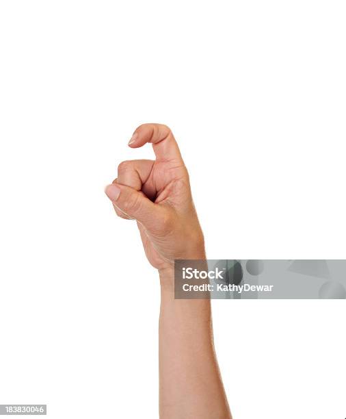 Letter X In American Sign Language Stock Photo - Download Image Now - Alphabet, Deafness, Adult
