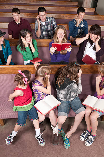 istock Very Bad Singing in Church 183830794