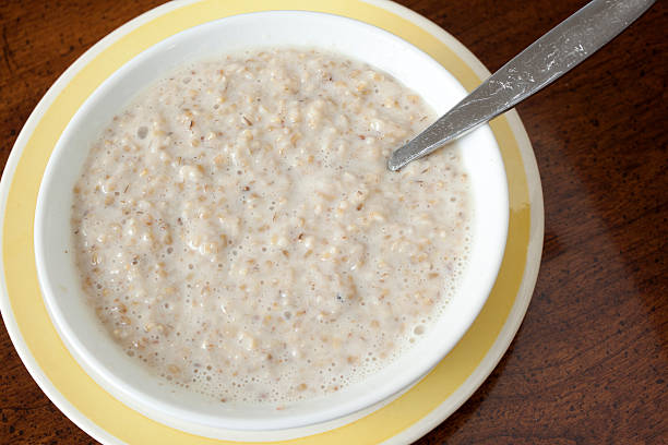 istock Steel-cut Oatmeal in Bowl 183830949