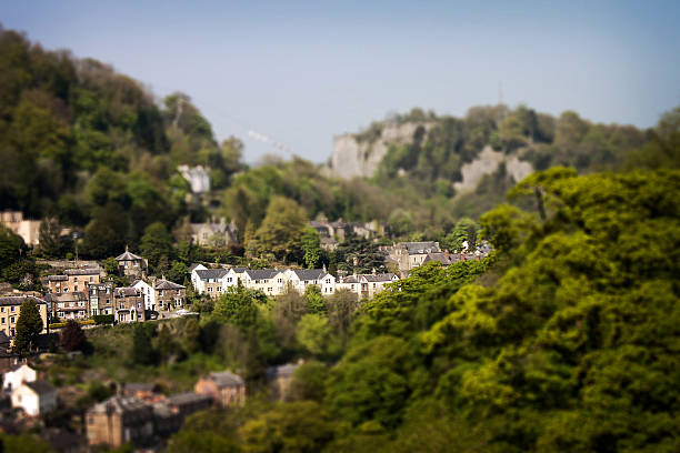 istock Tilt-shift view of Matlock Bath, Derbyshire 183831176