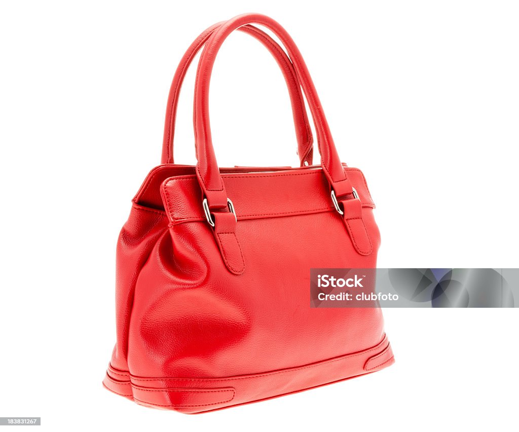 Womens Small Red Handbag Purse Stock Photo - Download Image Now - Purse, Bag,  Cut Out - iStock