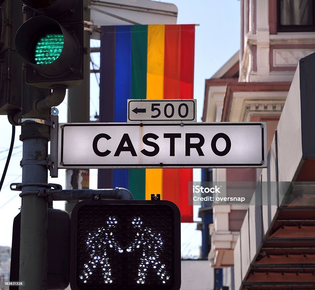 캐스트로 징후 - 로열티 프리 샌프란시스코-캘리포니아 스톡 사진