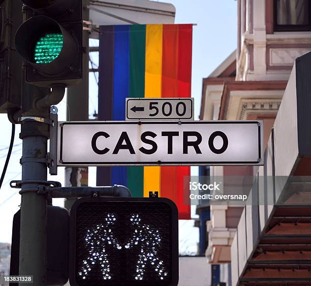 Sinais De Castro - Fotografias de stock e mais imagens de São Francisco - Califórnia - São Francisco - Califórnia, Castro District, Comunidade