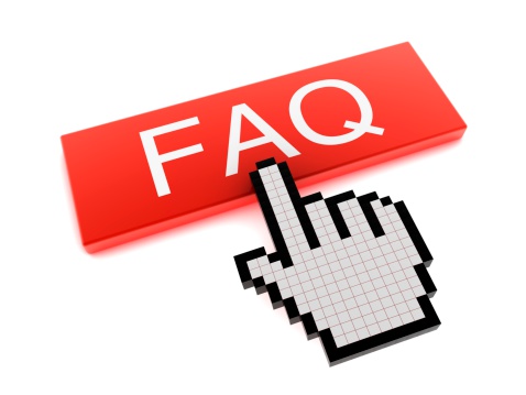 Hand Cursor on FAQ Button