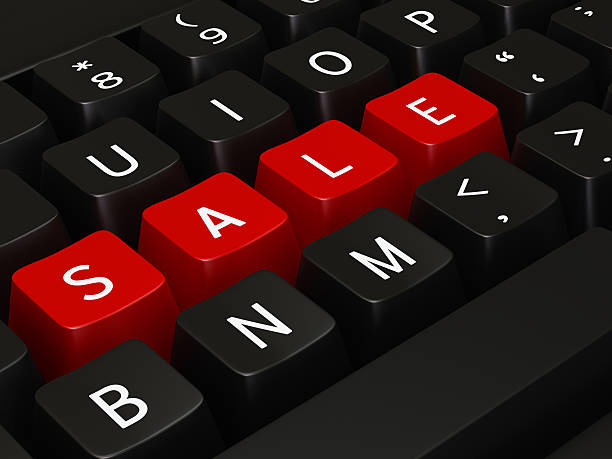 istock Sale writing on keyboard keys 183833460