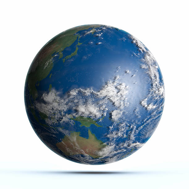 istock Planet Earth Pacific Ocean, Japan, Australia 183833638