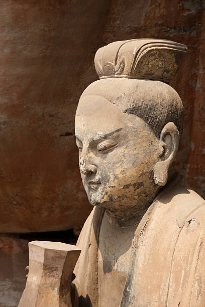 istock Buddhist statue at Dazu Stone carvings 183833862