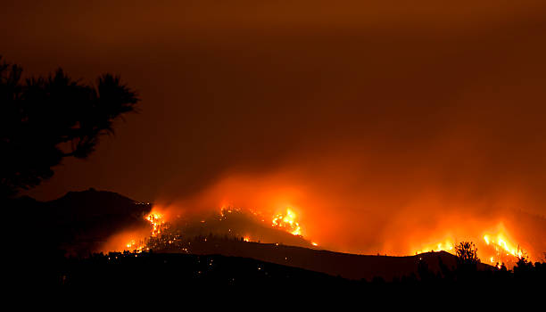 istock Colorado Wildfire at Night 183834300