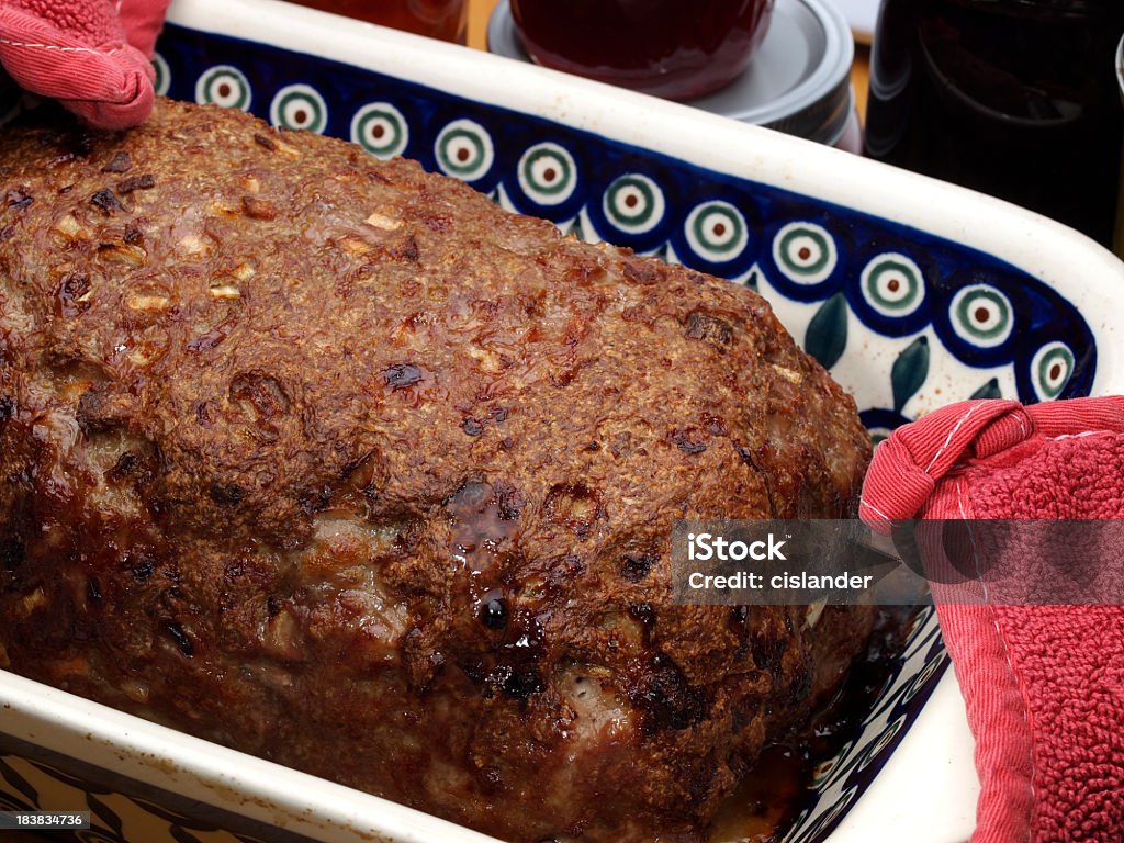 Bolo de carne quente de Forno - Foto de stock de Bolo de carne royalty-free