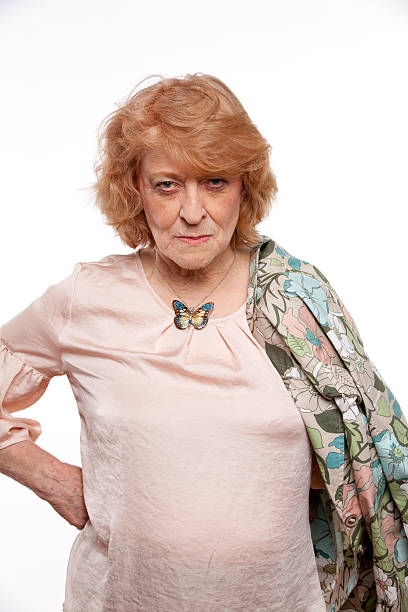 istock angry senior woman 183835247
