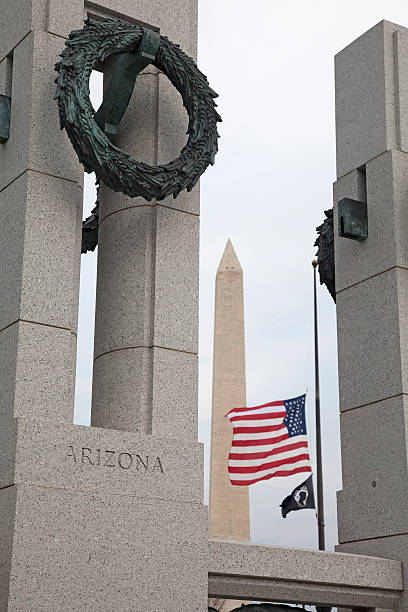 istock Arizona column, World War 2 Memorial, Washington, D.C. 183835272