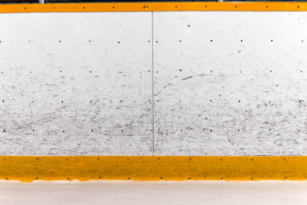 Hockey Boards stock photo