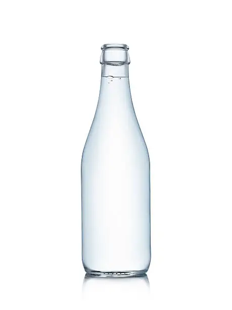 Photo of Water bottle isolated on white