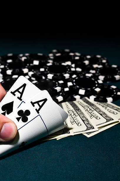 istock Aces, Poker Chips and Cash 183836357