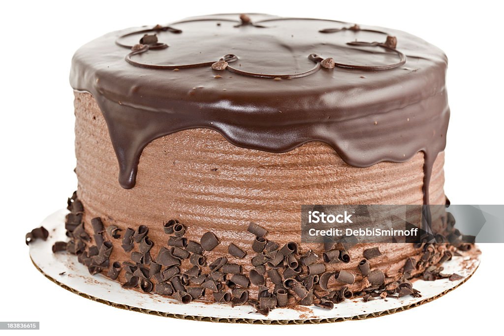 Su pastel de Chocolate - Foto de stock de Recortable libre de derechos