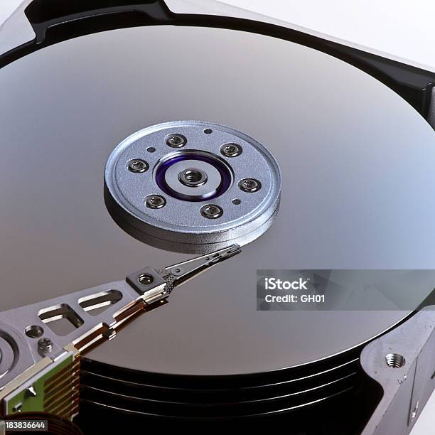 Foto de Disco Rígido De Computador e mais fotos de stock de Aberto - Aberto, Backup, Byte