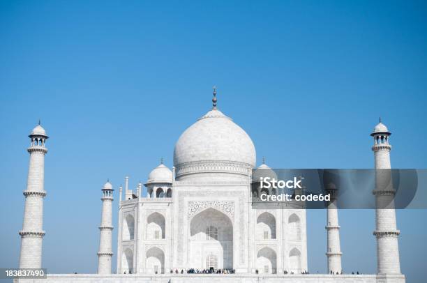 Taj Mahal In Agra India Stock Photo - Download Image Now - Agra, Architectural Dome, Architecture