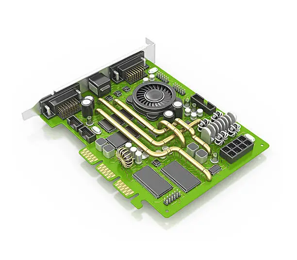 Photo of computer card