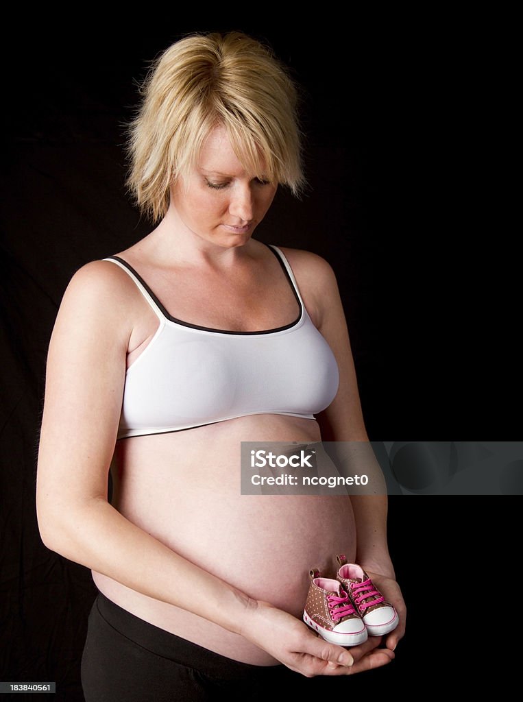 Kobieta w ciąży - Zbiór zdjęć royalty-free (Antycypacja)