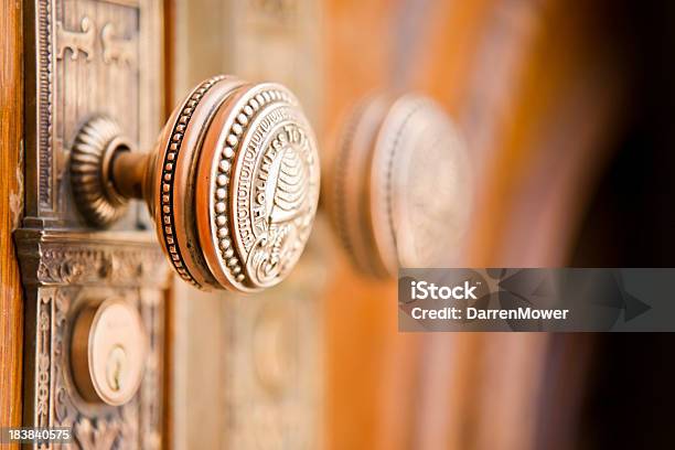 Temple Door Knob Stock Photo - Download Image Now - Mormonism, Temple - Building, Door