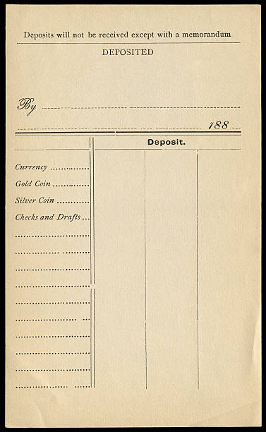 istock bank deposit slip 183841331