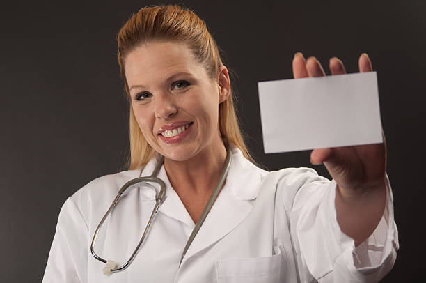 istock Female Doctor Sending Message 183841350