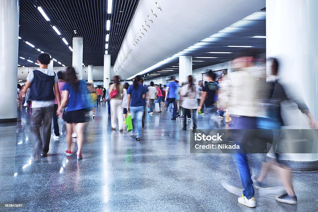 Trabalhadores da cidade - Royalty-free Aeroporto Foto de stock