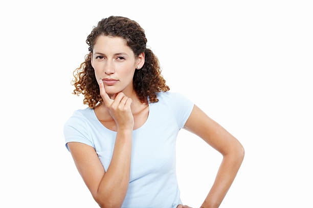 istock Casual woman thinking 183841774
