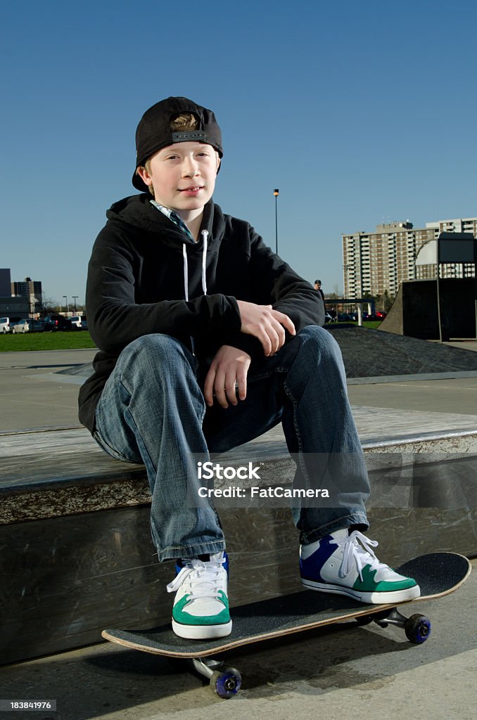 Lo skater che è in te - Foto stock royalty-free di Adolescente