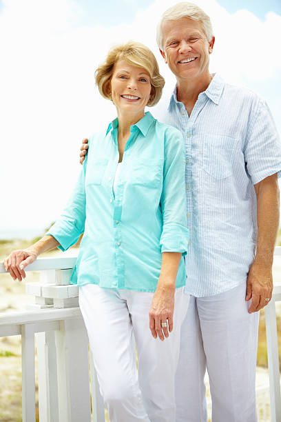 istock Portrait of a retired couple 183842724