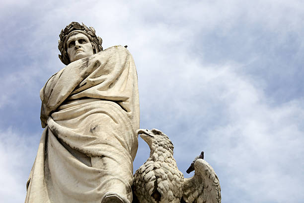 Dante Alighieri statue located in front of the Basilica of Santa Croce in Florence. Italy.\u2028http://www.massimomerlini.it/is/florence.jpg\u2028http://www.massimomerlini.it/is/rome.jpg\u2028http://www.massimomerlini.it/is/vatican.jpg\u2028http://www.massimomerlini.it/is/pisa.jpg\u2028http://www.massimomerlini.it/is/milan.jpg\u2028http://www.massimomerlini.it/is/venice.jpg\u2028http://www.massimomerlini.it/is/ferrara.jpg\u2028http://www.massimomerlini.it/is/bologna.jpg\u2028http://www.massimomerlini.it/is/turin.jpg