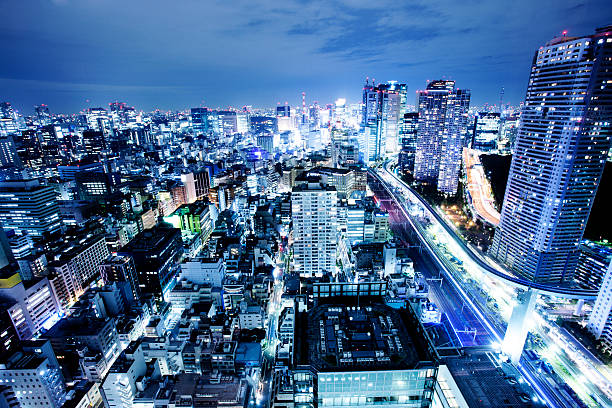 istock Tokyo city at night 183843331