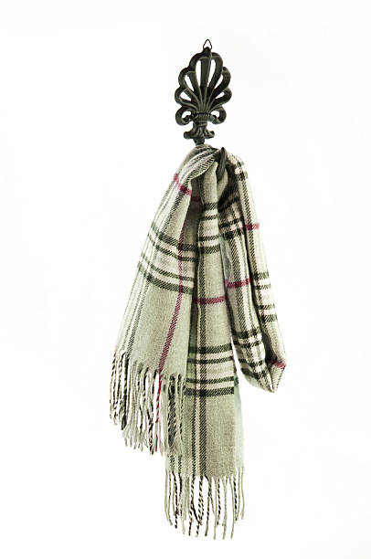 istock scarf hanging on coat hanger with white background 183843402
